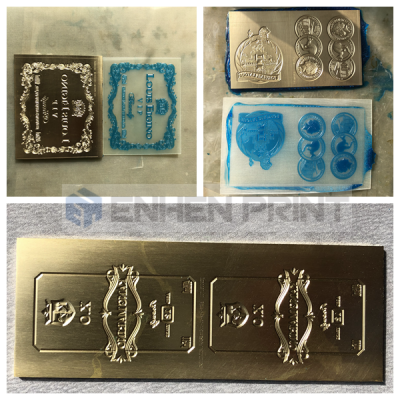 Brass engraving